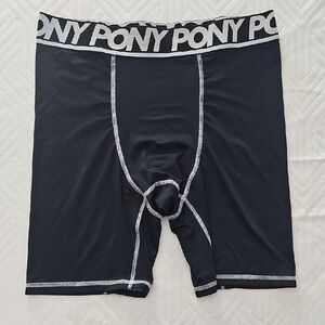 PONY Men's Black Boxer Briefs
